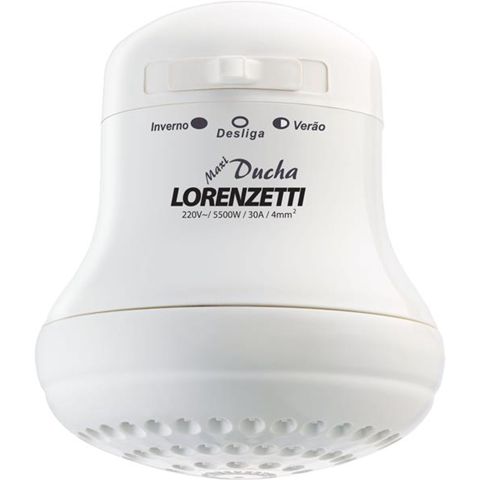 Ducha Maxiducha 3 Temperaturas Branca 5500W Lorenzetti