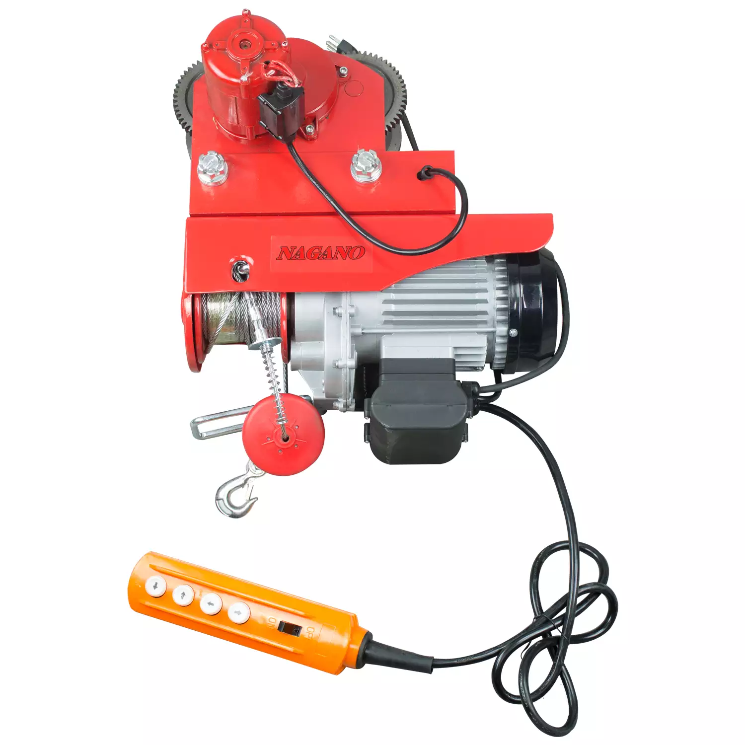 Talha Guincho Elétrico 6/12m 300/600kg com Trolley Elétrico 1200w-220v/60hz – NGE6002D