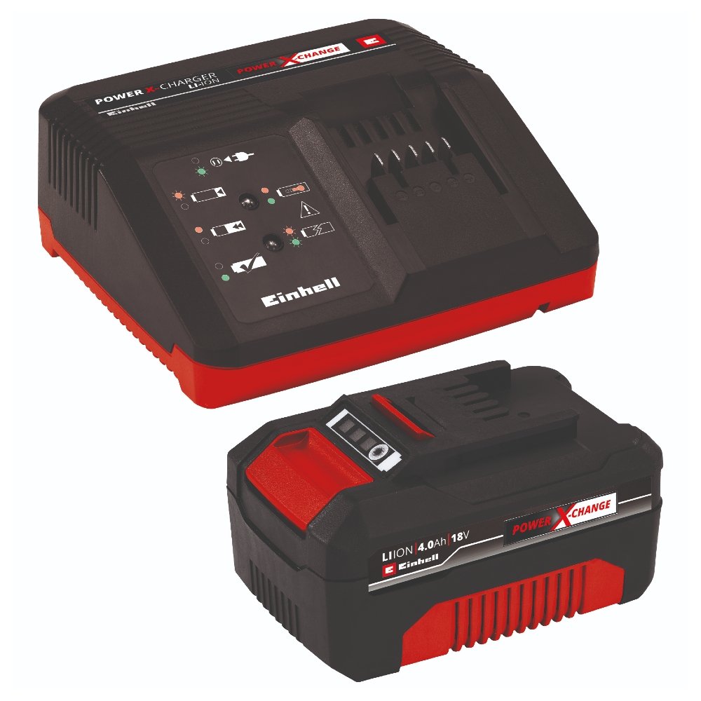 Kit Bateria com Carregador 18V 4.0 Ah 72 Wh Bivolt EINHELL-4512106