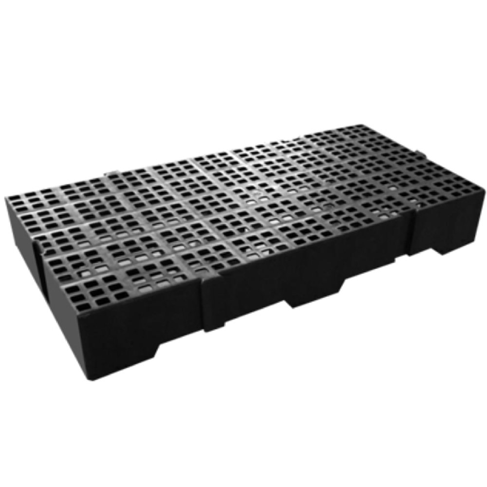 Estrado de Plástico Preto 41cm x 82cm LAR PLASTICOS-3513