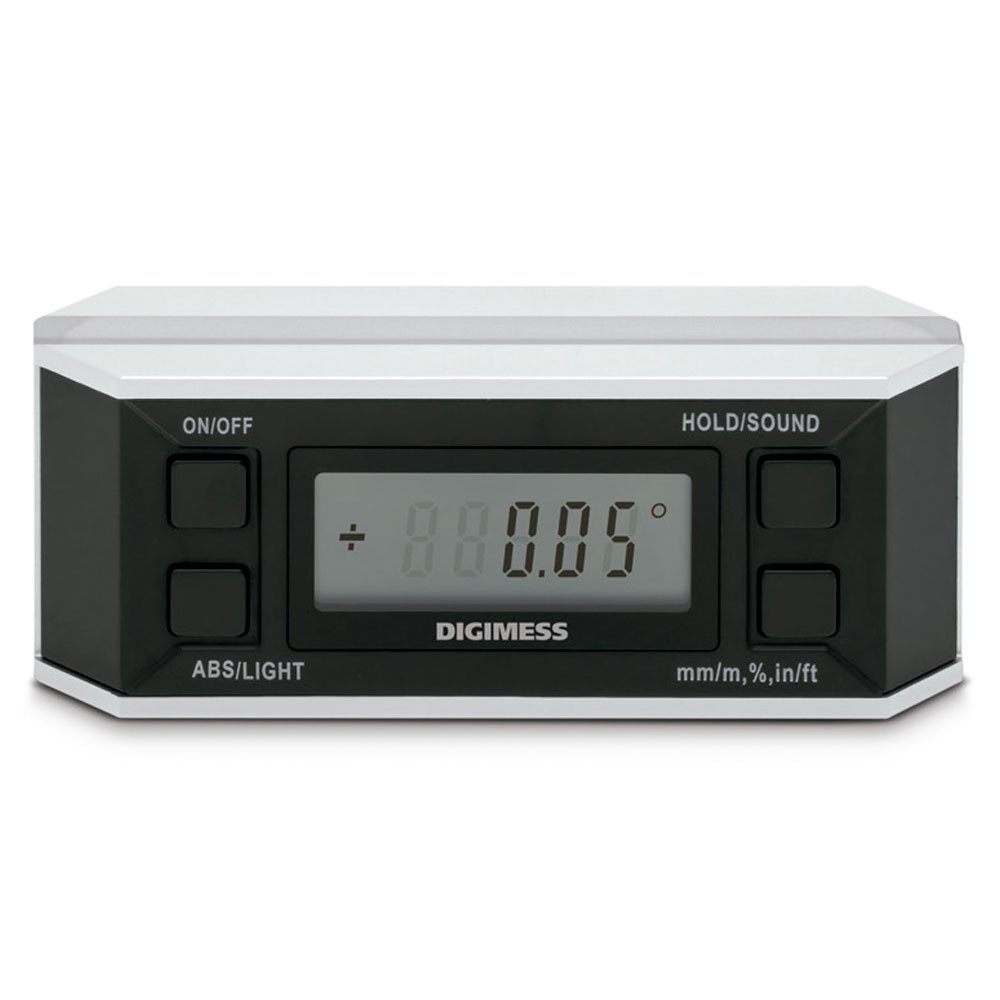 Medidor de Inclinação Digital com Base Magnética 150mm e 2 Pilhas 1.5V DIGIMESS-7899953381969