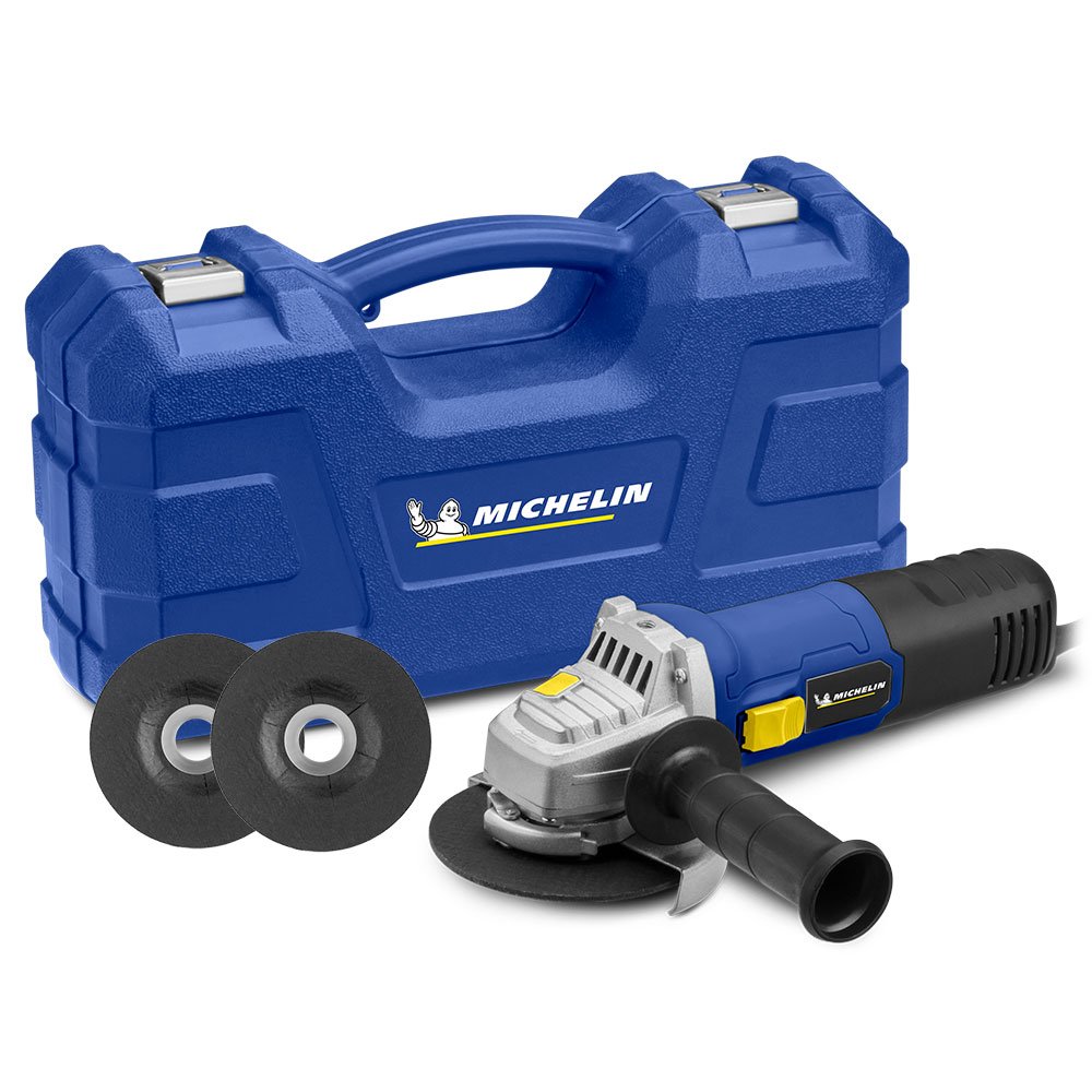 Esmerilhadeira Angular 4.1/2 Pol. 900W 220V com 3 Discos de Corte MICHELIN-MI01