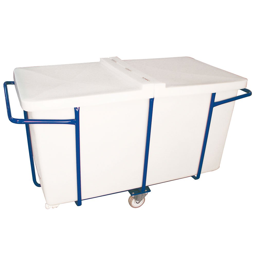 Tampa Branca Bipartida para Carro Cuba Metálico 300L/3,6kg BRALIMPIA-EM302