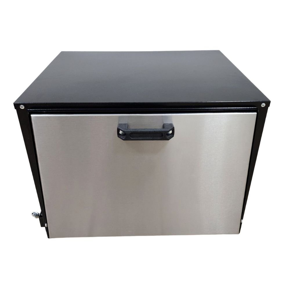 Forno Médio para Fogão FRG-11 Baixa Pressão Preto 80L com Tampa Inox CEFAZ-FRG-11