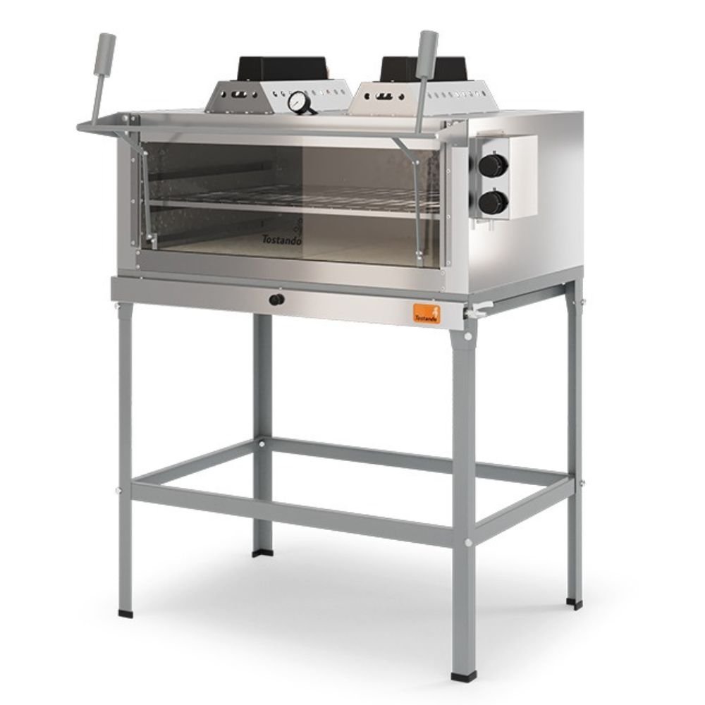 Forno de Lastro com Infravermelho FLI800 a Gás Baixa Pressão TOSTANDO-60018