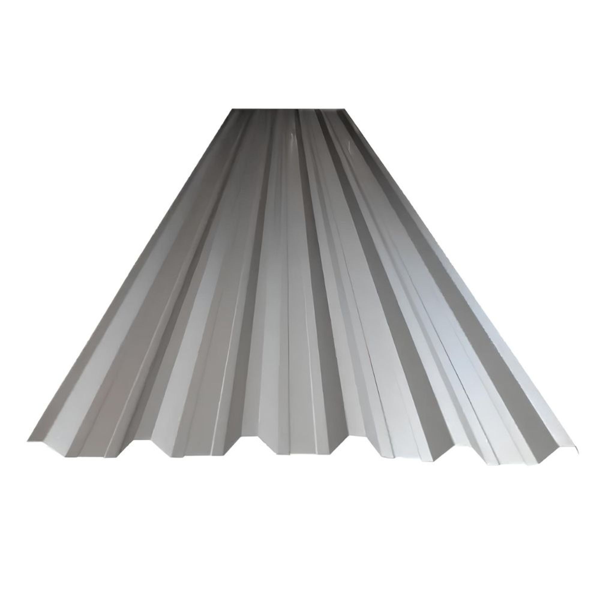 Telha Trapezoidal Metálica Galvalume Natural TR40 0,98x6m Calhaforte