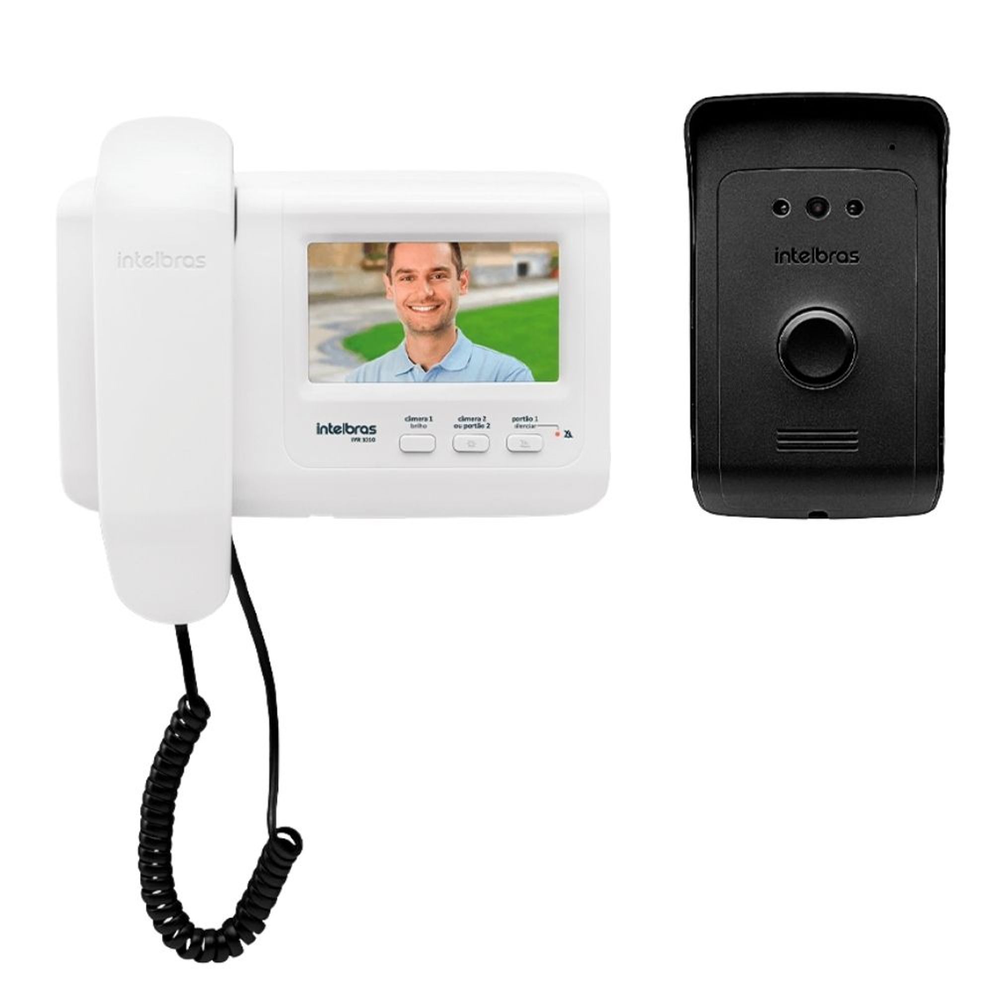 Kit Videoporteiro Colorido IVR1010 Bivolt Intelbras