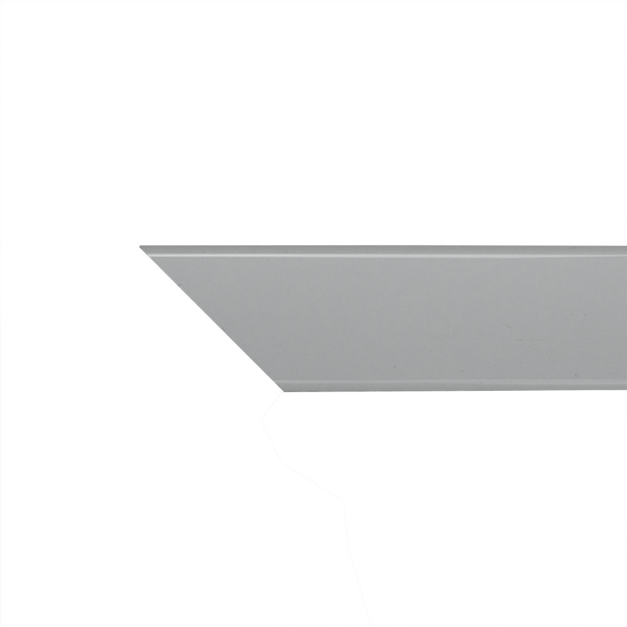 Perfil Arremate Branco para Acabamento 3m Proex