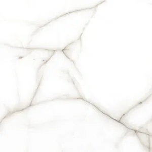 Piso Thassos Gris Retificado Polido Branco 75x75cm 2,81m2