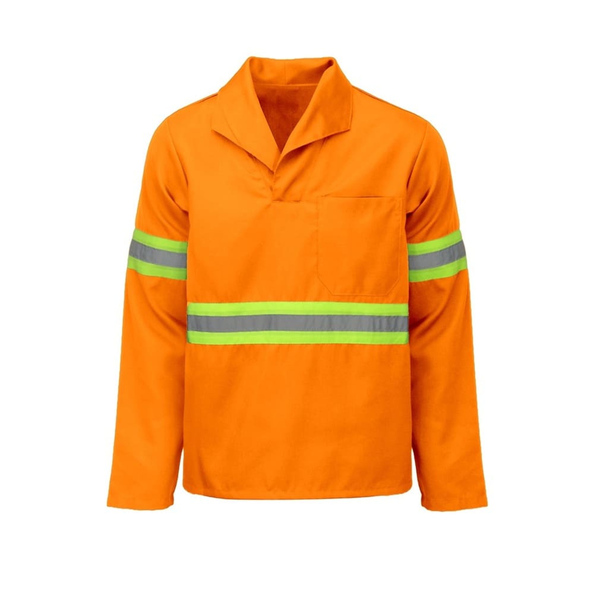 Camisa Poliéster Gola Italiana Manga Longa Refletiva Amalfis