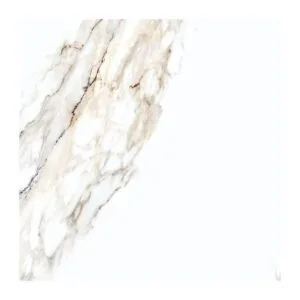Porcelanato Dharma Oro Retificado Polido Branco 90x90cm 2,43m2