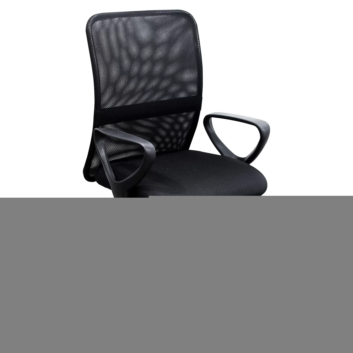 Cadeira Executiva Tela Mesh Base Giratória Preto