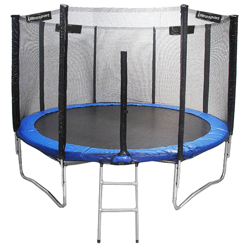 Cama Elástica 427 cm com Escada e Rede – Diâmetro 14 Pés