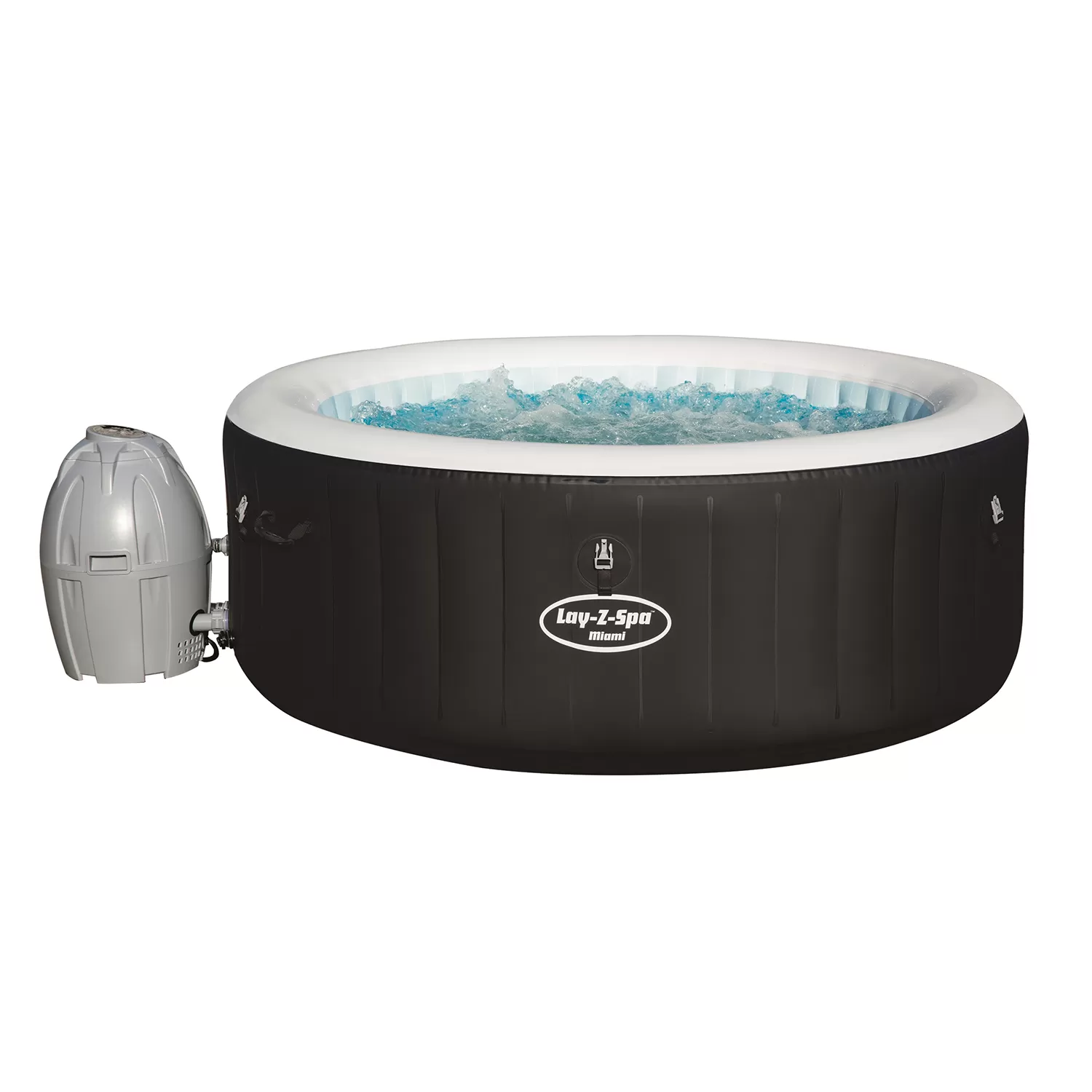 Piscina Lay-z-SPA Miami Airjet 669 Litros 1.80m x 66cm Bomba Filtragem Ofurô e Aquecimento 220v – 54123