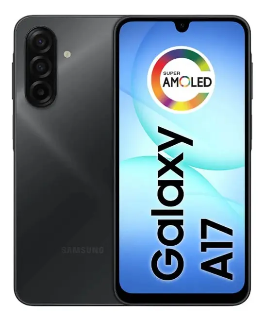 Samsung Galaxy A17 256GB 8GB RAM Câmera 50MP Tela 6.7" NFC IP54